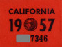 1957 California sticker