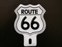 Route 66 license plate topper