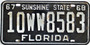 old florida license plates for sale