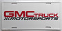 gmc trucks novelty plate for sale