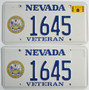 nevada army veteran license plates