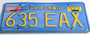 blue california license plates for sale