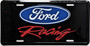 Ford racing novelty plate