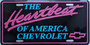 Heartbeat of America Chevrolet license plate
