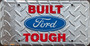 Built Ford Tough License Plate