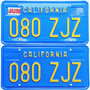 Vintage California license plates for sale