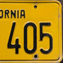 1956 california exempt license plate