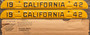 1942 California license plate attachments
