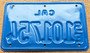 California  Special Equipment SE License Plate - Restored Steel