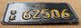 1963 Black California License Plate, Special Equipment SE