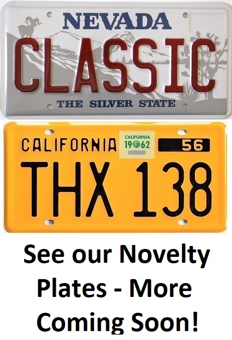 novelty license plate for sale