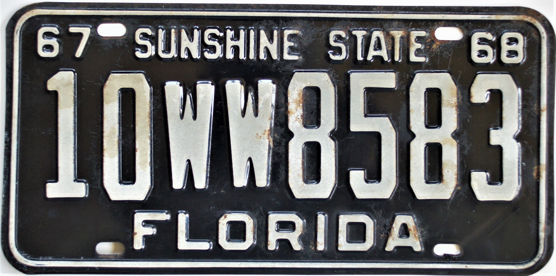 1967 Florida License Plate Classic License Plates