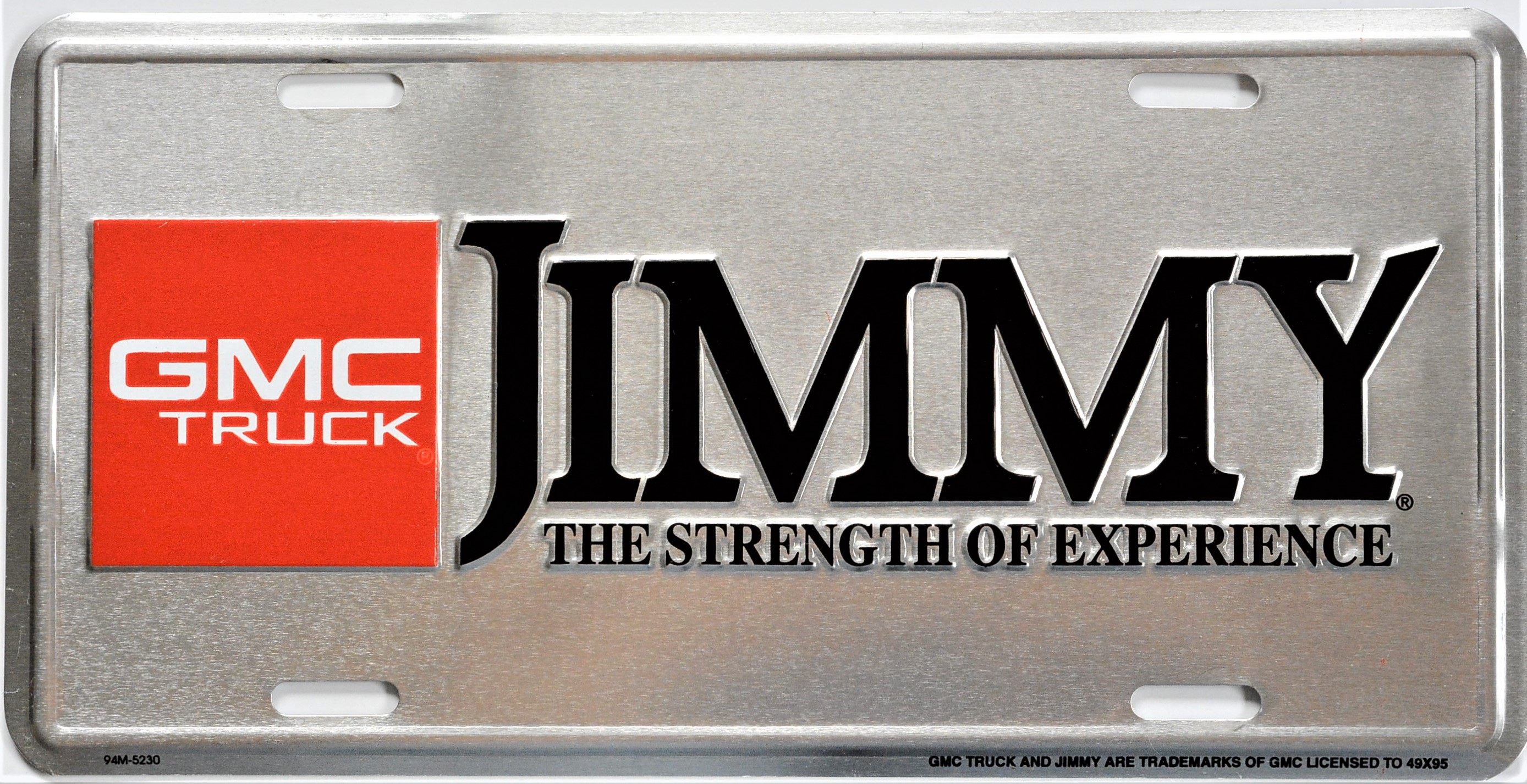 GMC Trucks Jimmy Novelty License Plate Classic License Plates