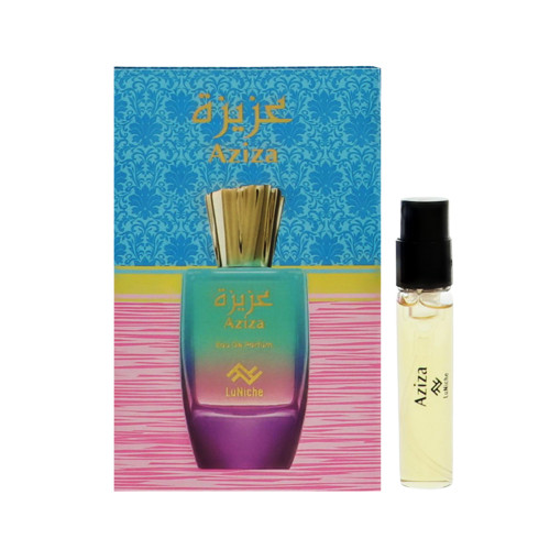 Aziza by Luniche - 0.1 oz Eau De Parfum Spray bottle for Women