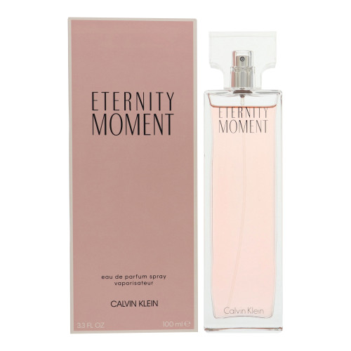 Eternity Moment by Calvin Klein - 3.3 oz Eau De Parfum Spray bottle for Women