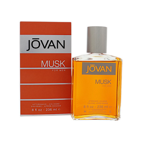Jovan Musk by Jovan Box for Men 8 Oz Aftershave Cologne