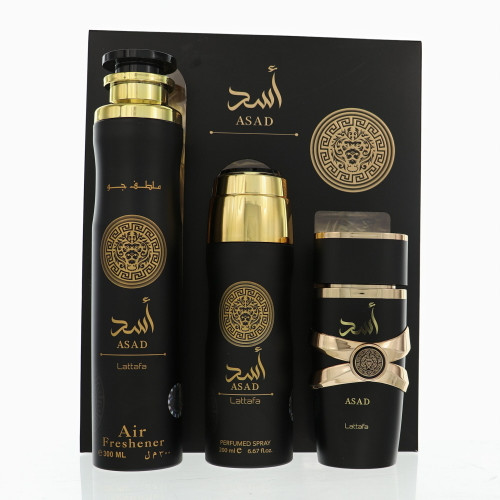 Asad by Lattafa - 3 Piece Gift Set For Men bottle for Men