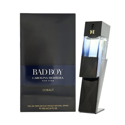 Bad Boy Cobalt by Carolina Herrera - 3.4 oz Eau De Parfum Electrique Spray bottle for Men