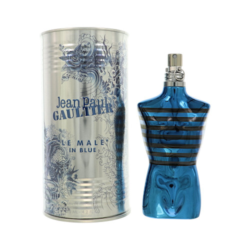 Le Male In Blue by Jean Paul Gaultier - 4.2 oz Eau De Parfum Spray bottle for Men