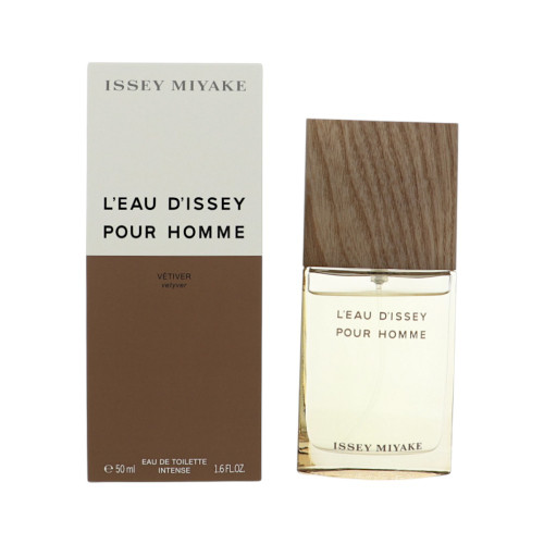L'eau D'issey Vetiver Intense by Issey Miyake - 1.6 oz Eau De Toilette Spray bottle for Men