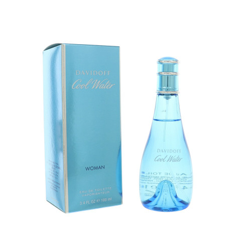 Cool Water by Davidoff - 3.4 oz Eau De Toilette Spray bottle for Women