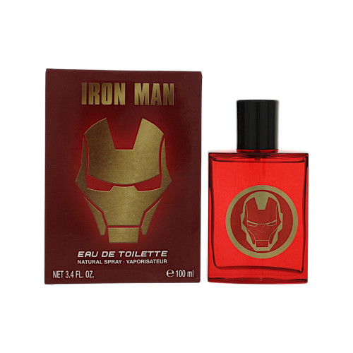 Iron Man by Marvel Box for Children 3.4 Oz Eau De Toilette Spray