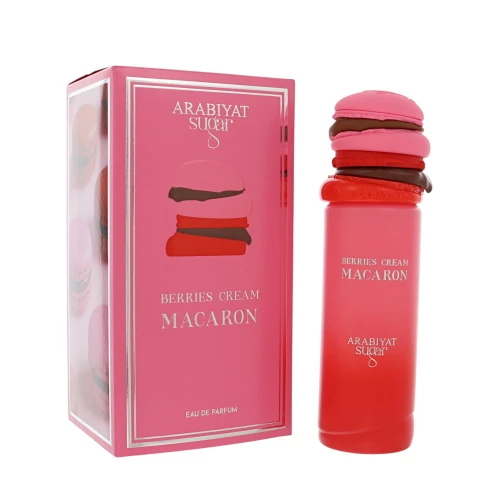 Berries Cream Macaron by Arabiyat Sugar - 3.4 oz Eau De Parfum Spray bottle for Men