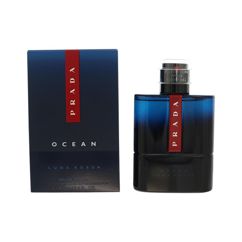 Luna Rossa Ocean by Prada Box for Men 3.3 Oz Eau De Toilette Spray