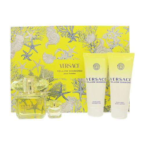 Yellow Diamond by Versace - 4 Piece Gift Set For Women bottle for Women