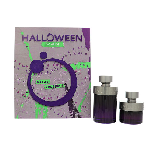 Halloween Man by Jesus Del Pozo Gift Set for Men 2 Piece Gift Set For Men - 4.2 Oz Eau De Toilette Spray, 1.7Oz Eau De Toilette