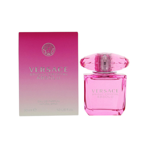 Bright Crystal Absolu by Versace Box for Women 1 Oz Eau De Parfum Spray