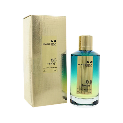 Aoud Lemon Mint by Mancera Box for Unisex 4 Oz Eau De Parfum Spray