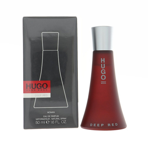 Hugo Deep Red by Hugo Boss Box for Women 1.6 Oz Eau De Parfum Spray