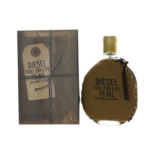 Diesel Fuel For Life by Diesel Box for Men 2.5 Oz Eau De Toilette Spray