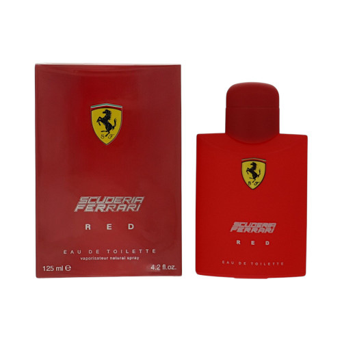 Scuderia Red by Ferrari Box for Men 4.2 Oz Eau De Toilette Spray