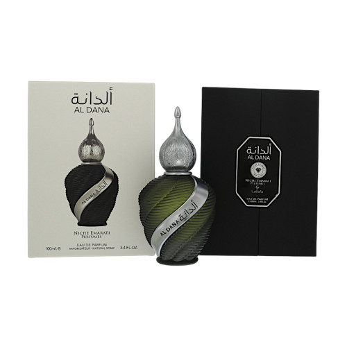 Niche Emarati Al Dana by Lattafa Box for Men 3.4 Oz Eau De Parfum Spray