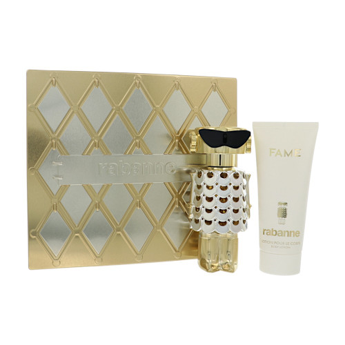 Paco Rabanne Fame by Paco Rabanne Gift Set for Women 2 Piece Gift Set For Women - 2.7 Oz Eau De Parfum Spray, 3.4 Oz Perfumed Body Lotion