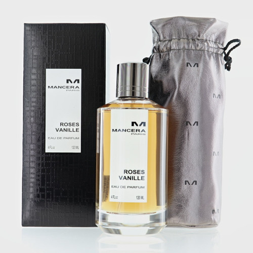 Roses Vanille by Mancera Box for Unisex 4 Oz Eau De Parfum Spray