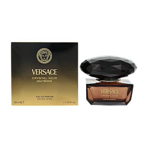 Versace Crystal Noir by Versace Box for Women 1.7 Oz Eau De Parfum Spray