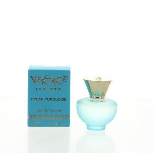 Dylan Turquoise by Versace Mini for Women 0.17 Oz Eau De Toilette Spray