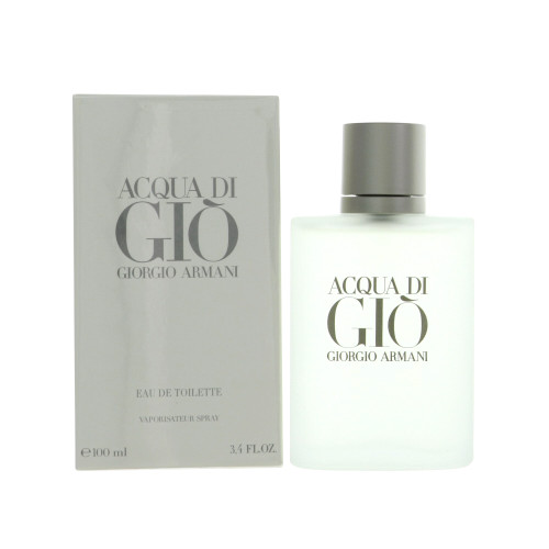 Acqua Di Gio by Giorgio Armani Box for Men 3.4 Oz Eau De Toilette Spray