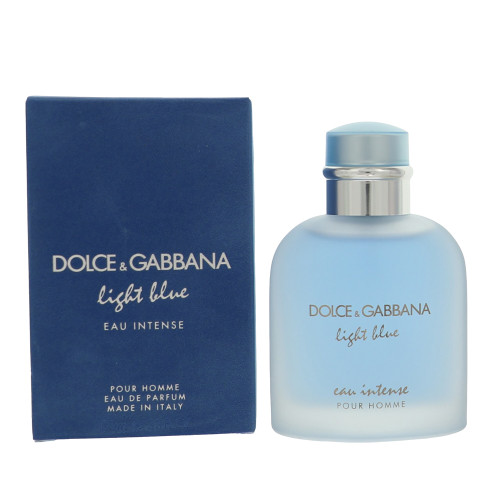 D & G Light Blue Eau Intense by Dolce & Gabbana Box for Men 3.3 Oz Eau De Parfum Spray