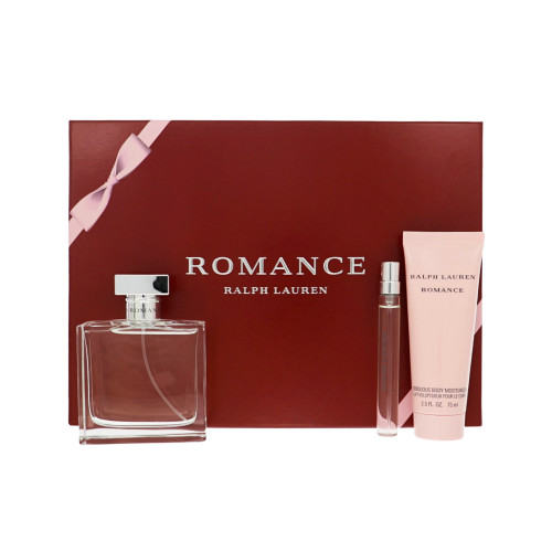 Romance by Ralph Lauren Gift Set for Women 3.4 Oz Eau De Parfum Spray
