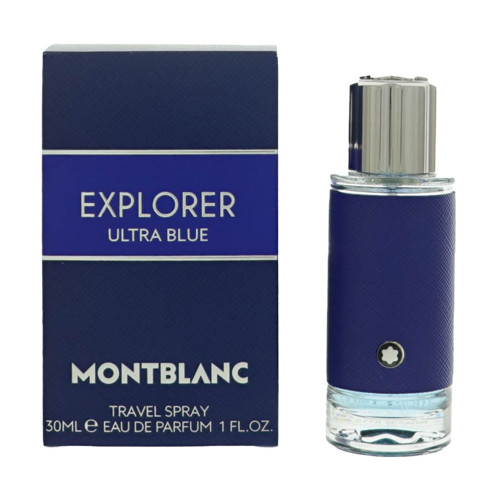 Mont Blanc Explorer Ultra Blue by Mont Blanc Box for Men 1 Oz Eau De Parfum Spray