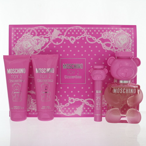 Toy 2 Bubble Gum by Moschino Gift Set for Women 3.4 Oz Eau De Toilette Spray