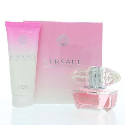 Versace Bright Crystal by Versace Gift Set for Women 1.7 Oz Eau De Toilette Spray