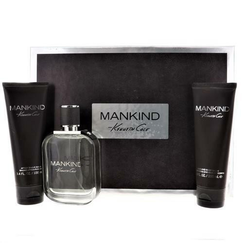 Kenneth Cole Mankind by Kenneth Cole Gift Set for Men 3 Piece Gift Set - 3.4 Oz Eau De Toilette Spray