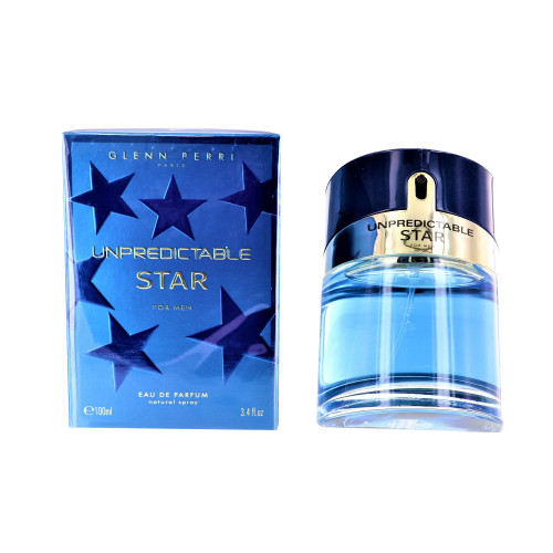 Unpredictable Star by Glenn Perri Box for Men Eau De Parfum Spray
