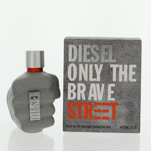 Diesel Only The Brave Street by Diesel Box for Men 2.5 Oz Eau De Toilette Spray