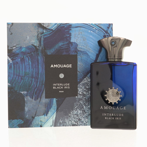 Amouage Interlude Black Iris by Amouage Box for Men 3.4 Oz Eau De Parfum Spray